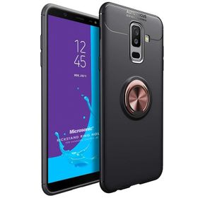 Microsonic Samsung Galaxy J8 Kickstand Ring Holder Kılıf