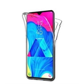Microsonic Samsung Galaxy M10 6 Tarafı Tam Full Koruma 360 Clear Soft Şeffaf Kılıf