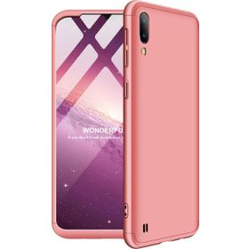 Microsonic Samsung Galaxy M10 Double Dip 360 Protective Rose Gold Kılıf