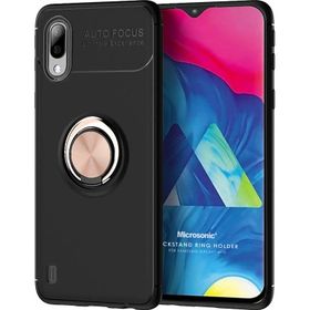 Microsonic Samsung Galaxy M10 Kickstand Ring Holder Kılıf
