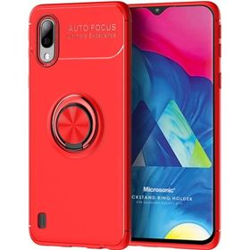 Microsonic Samsung Galaxy M10 Kickstand Ring Holder Kılıf