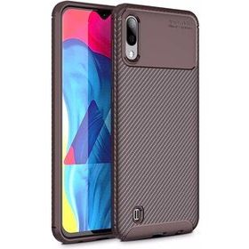 Microsonic Samsung Galaxy M10 Legion Series Kahverengi Kılıf
