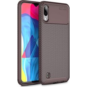 Microsonic Samsung Galaxy M10 Legion Series Kahverengi Kılıf