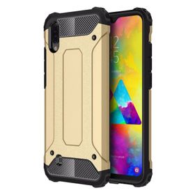 Microsonic Samsung Galaxy M10 Military Ring Holder Rose Gold Kılıf