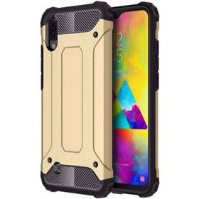 Microsonic Samsung Galaxy M10 Military Ring Holder Rose Gold Kılıf