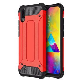Microsonic Samsung Galaxy M10 Rugged Armor Kırmızı Kılıf