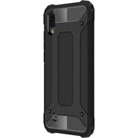 Microsonic Samsung Galaxy M10 Rugged Armor Siyah Kılıf