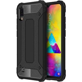 Microsonic Samsung Galaxy M10 Rugged Armor Siyah Kılıf