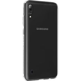 Microsonic Samsung Galaxy M10 Transparent Soft Beyaz Kılıf