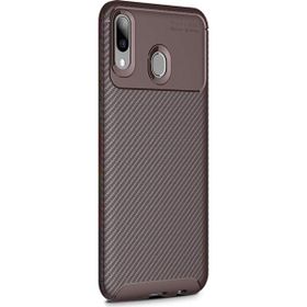 Microsonic Samsung Galaxy M10S Legion Series Kahverengi Kılıf