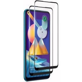 Microsonic Samsung Galaxy M11 Crystal Seramik Nano 2 Adet Siyah Ekran Koruyucu