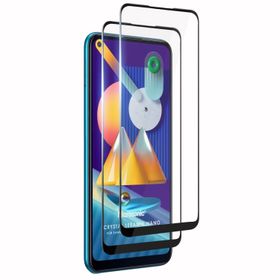 Microsonic Samsung Galaxy M11 Crystal Seramik Nano 2 Adet Siyah Ekran Koruyucu