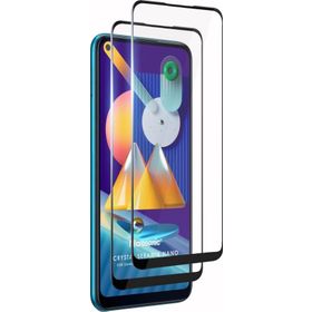 Microsonic Samsung Galaxy M11 Crystal Seramik Nano 2 Adet Siyah Ekran Koruyucu