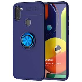Microsonic Samsung Galaxy M11 Kickstand Ring Holder Kılıf