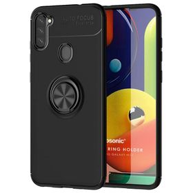 Microsonic Samsung Galaxy M11 Kickstand Ring Holder Kılıf