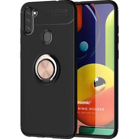 Microsonic Samsung Galaxy M11 Kickstand Ring Holder Kılıf