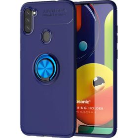 Microsonic Samsung Galaxy M11 Kickstand Ring Holder Kılıf