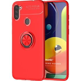 Microsonic Samsung Galaxy M11 Kickstand Ring Holder Kılıf