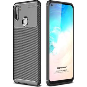 Microsonic Samsung Galaxy M11 Legion Series Siyah Kılıf