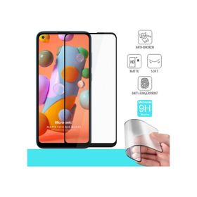 Microsonic Samsung Galaxy M11 Seramik Matte Flexible Siyah Ekran Koruyucu