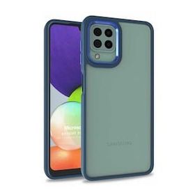 Microsonic Samsung Galaxy M12 Bright Planet Lacivert Kılıf