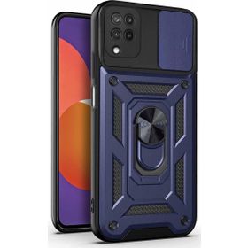 Microsonic Samsung Galaxy M12 Impact Resistant Lacivert Kılıf