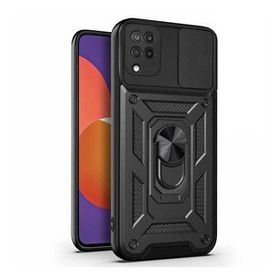 Microsonic Samsung Galaxy M12 Impact Resistant Siyah Kılıf