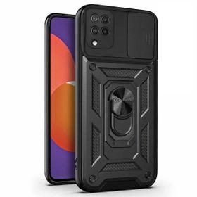 Microsonic Samsung Galaxy M12 Impact Resistant Siyah Kılıf