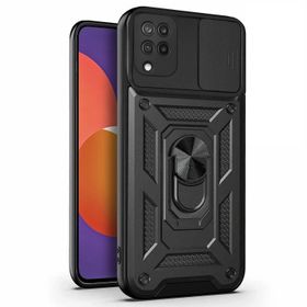 Microsonic Samsung Galaxy M12 Impact Resistant Siyah Kılıf