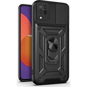 Microsonic Samsung Galaxy M12 Impact Resistant Siyah Kılıf