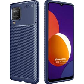 Microsonic Samsung Galaxy M12 Legion Series Lacivert Kılıf