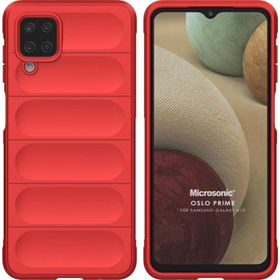 Microsonic Samsung Galaxy M12 Oslo Prime Kırmızı Kılıf