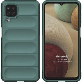 Microsonic Samsung Galaxy M12 Oslo Prime Yeşil Cep Telefonu Kılıfı