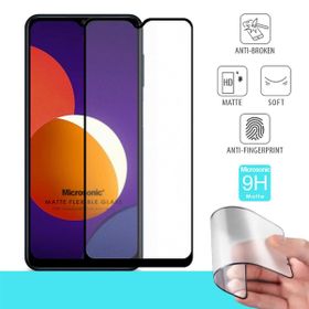Microsonic Samsung Galaxy M12 Seramik Matte Flexible Siyah Ekran Koruyucu