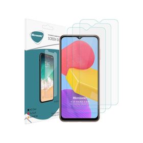 Microsonic Samsung Galaxy M13 Screen Protector Nano Glass 3 Adet Cam Ekran Koruyucu
