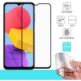 Microsonic Samsung Galaxy M13 Seramik Matte Flexible Siyah Ekran Koruyucu