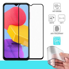 Microsonic Samsung Galaxy M13 Seramik Matte Flexible Siyah Ekran Koruyucu