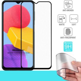 Microsonic Samsung Galaxy M13 Seramik Matte Flexible Siyah Ekran Koruyucu