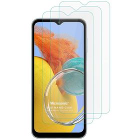Microsonic Samsung Galaxy M14 Screen Protector Nano Glass 3 Adet Cam Ekran Koruyucu
