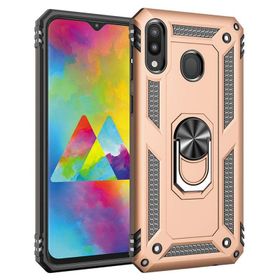 Microsonic Samsung Galaxy M20 Deri Dokulu Siyah Silikon Kılıf