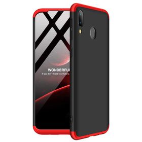Microsonic Samsung Galaxy M20 Double Dip 360 Protective Siyah Kılıf