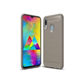 Microsonic Samsung Galaxy M20 Room Gri Silikon Kılıf