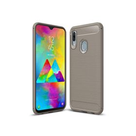 Microsonic Samsung Galaxy M20 Room Gri Silikon Kılıf