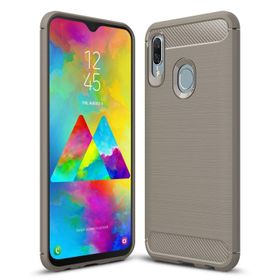 Microsonic Samsung Galaxy M20 Room Gri Silikon Kılıf