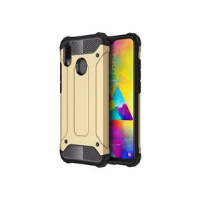 Microsonic Samsung Galaxy M20 Rugged Armor Gold Kılıf