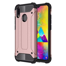 Microsonic Samsung Galaxy M20 Rugged Armor Gold Kılıf