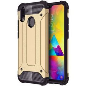 Microsonic Samsung Galaxy M20 Rugged Armor Gold Kılıf