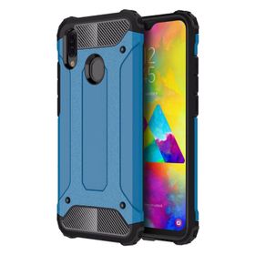 Microsonic Samsung Galaxy M20 Rugged Armor Mavi Kılıf