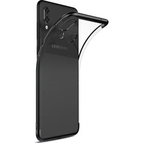 Microsonic Samsung Galaxy M20 Skyfall Transparent Clear Siyah Kılıf