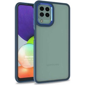 Microsonic Samsung Galaxy M22 Bright Planet Lacivert Kılıf